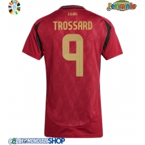 Maglie da calcio Belgio Leandro Trossard #9 Prima Maglia Femminile Europei 2024 Manica Corta